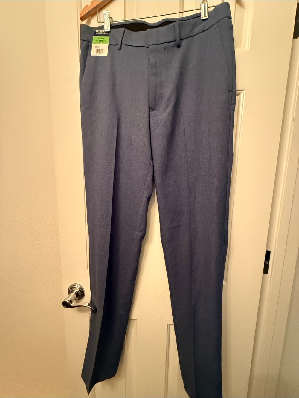 Kenneth Cole Men's Slate Blue Dress Pants